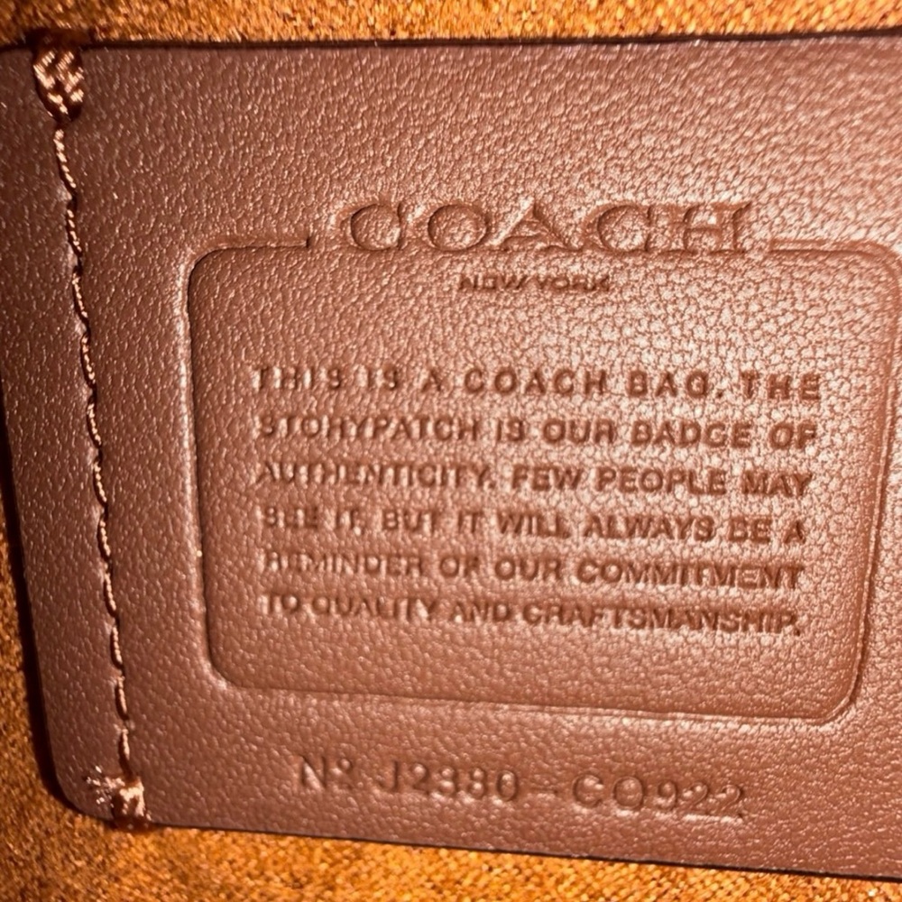 Coach Sequin Morgan Square Bag NWT - Picture 11 of 13